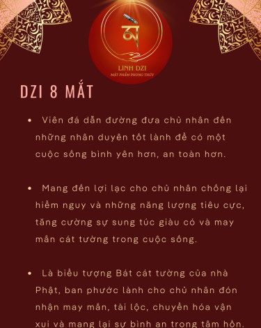 Dzi 8 Mắt và Con Số Đường Đời 8 – Khi Năng Lượng Quyền Lực Gặp Sự Kiến Tạo